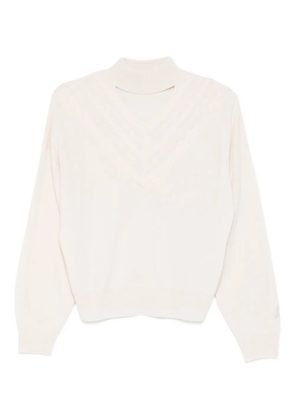 Blugirl cut-out jumper - Neutrals