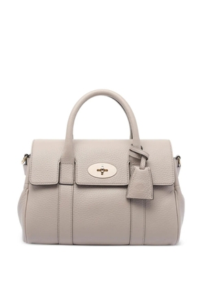 Mulberry turn-lock satchel bag - NATURAL