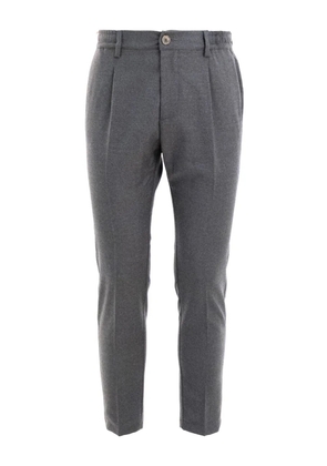 Cruna pleated-front trousers - Grey