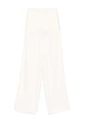 Marella elastic-waist wide-leg trousers - Neutrals