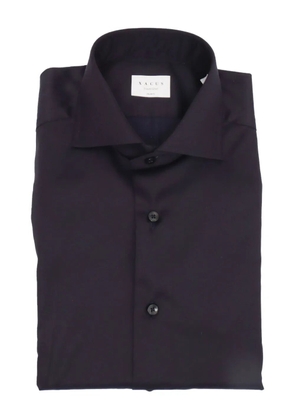 Xacus button-down cotton shirt - Blue