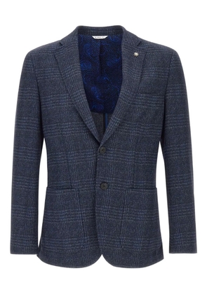 Manuel Ritz single-breasted blazer - Blue