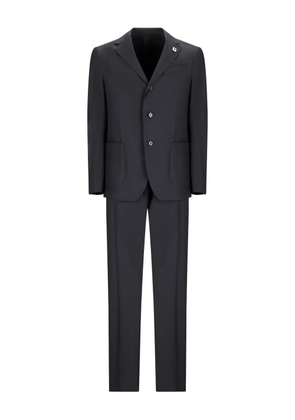 Lardini single-breasted suit - Black