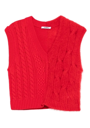 Vivetta sleeveless top - Red