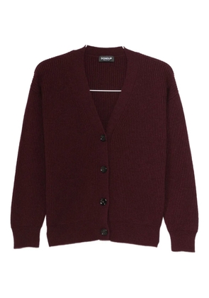 DONDUP buttoned cardigan - Red