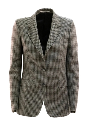 Tagliatore check-pattern blazer - Grey