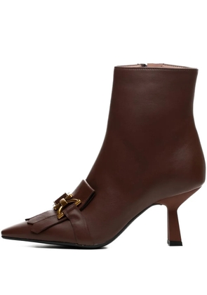 Poche Paris 55mm Meline ankle boots - Brown