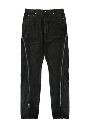 Rick Owens DRKSHDW Hollywood Boan Banana zip-detail jeans - Black
