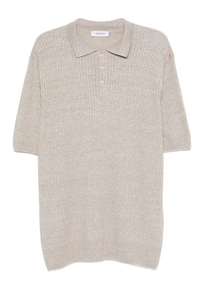 Gran Sasso ribbed polo shirt - Neutrals