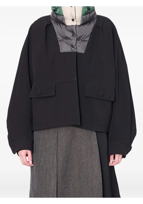 Kolor colour-block coat - Black