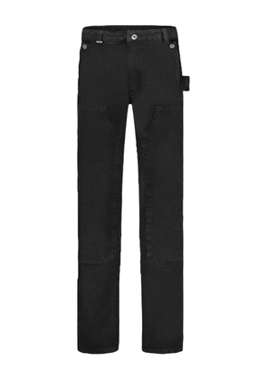 FLÂNEUR Carpenter utility-pocket jeans - Black