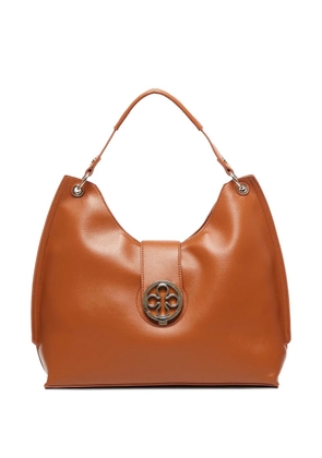 V°73 leather shoulder bag - Brown