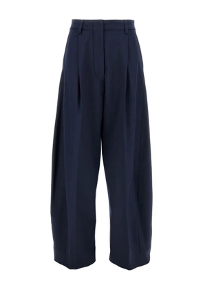THELATEST pleated side-pocket trousers - Blue