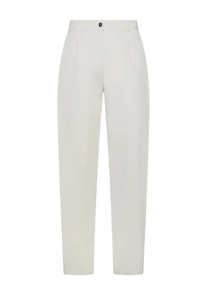 Seventy button trousers - White