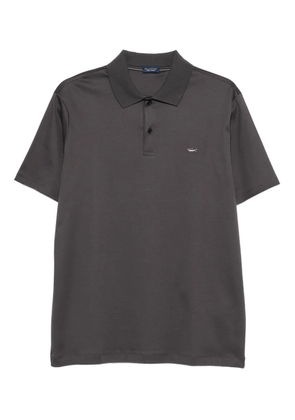 Paul & Shark logo-detail polo shirt - Grey