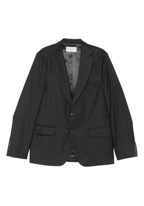 Officine Generale pinstriped single-breasted blazer - Grey