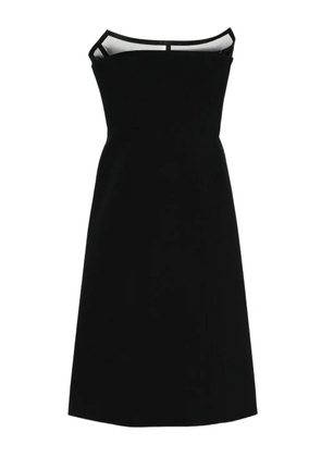 Blumarine strapless midi dress - Black