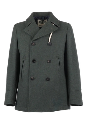 Camplin double-breasted wool coat - Grey