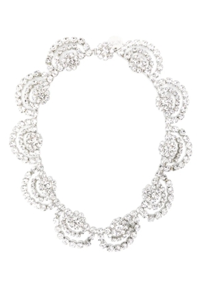 Nº21 flower detail necklace - Silver