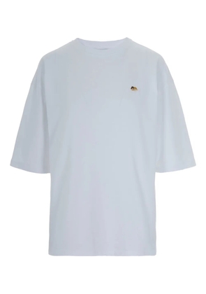 Fiorucci embroidered-detail cotton T-shirt - White