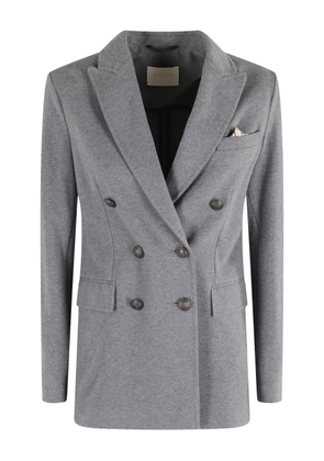 Circolo 1901 double-breasted blazer - Grey