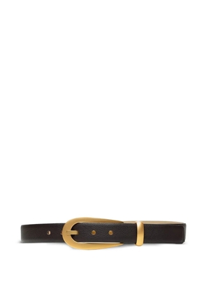 Poche Paris leather belt - Brown