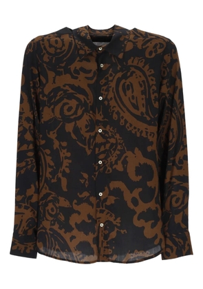 OFFICINA 36 paisley shirt - Black