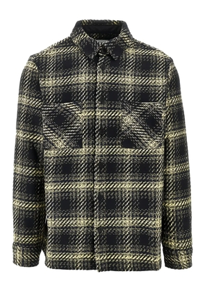Wax London checked overshirt - Black