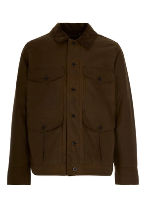Filson corduroy collar pocket jacket - Brown