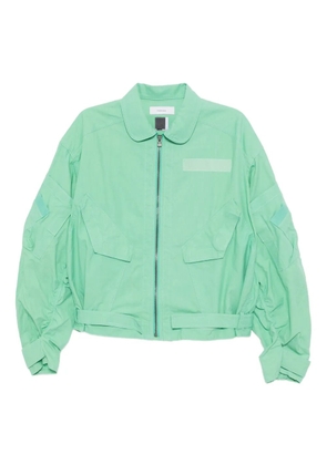 Facetasm collared pilot jacket - Green