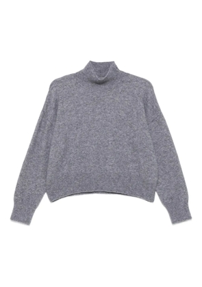 MRZ high-neck sweater - Grey