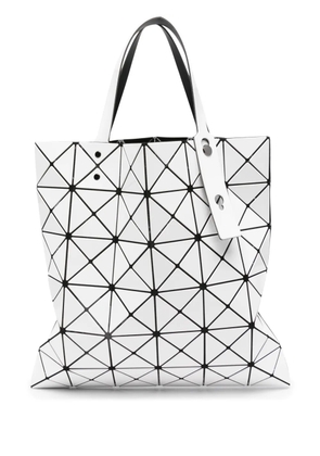 Bao Bao Issey Miyake Lucent geometric-pattern tote bag - White