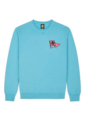 Jonsen Island Gustavo logo-print sweatshirt - Blue