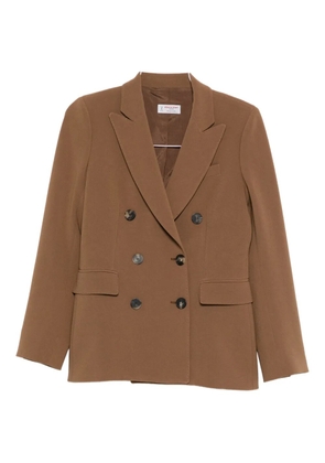 Alberto Biani double-breasted blazer - Brown
