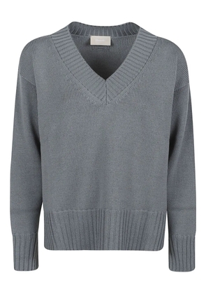 Drumohr V-neck sweater - Grey