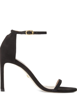 Stuart Weitzman 105mm Nudistsong double-strap sandals - Black