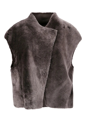 Desa 1972 shearling gilet - Brown