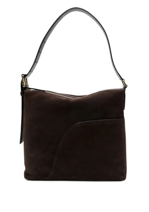 ATP Atelier Bassano suede shoulder bag - Brown
