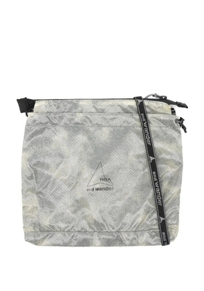 ROA x And Wander Sil shoulder bag - Grey
