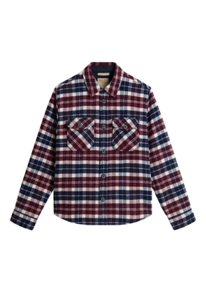 Woolrich Ranger check pocket overshirt - Blue