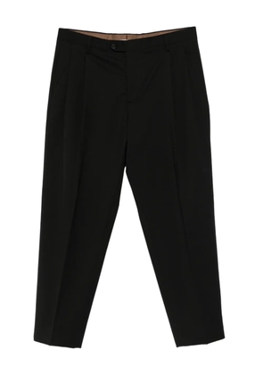 Briglia 1949 Arnos pleat-detail trousers - Black