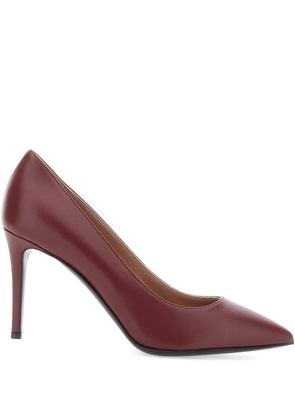 Pollini pointed-toe stiletto pumps - Brown