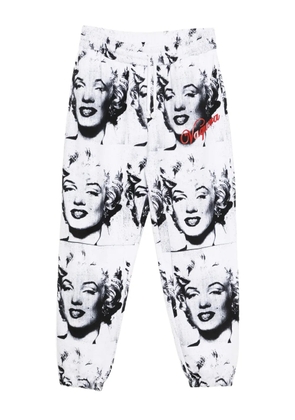 Vaquera graphic-print trousers - White