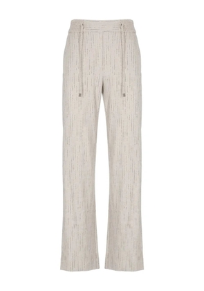 D.Exterior striped trousers - Neutrals