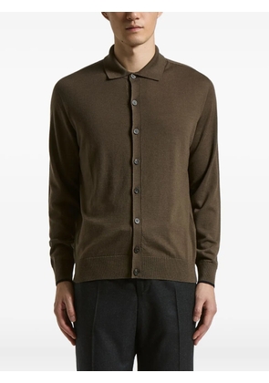 Peserico button-fastening cardigan - Brown