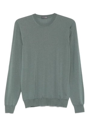 Drumohr crew-neck merino wool sweater - Grey