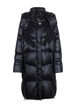ERMANNO FIRENZE hooded quilted coat - Black