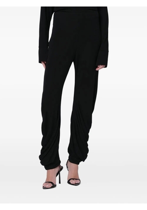 FRANCESCO MURANO ruched detail trousers - Black