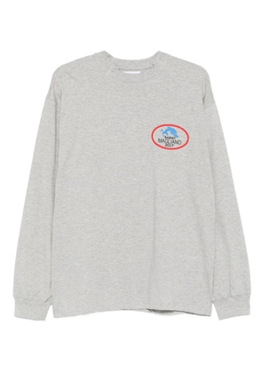 Magliano logo-motif long-sleeve sweatshirt - Grey