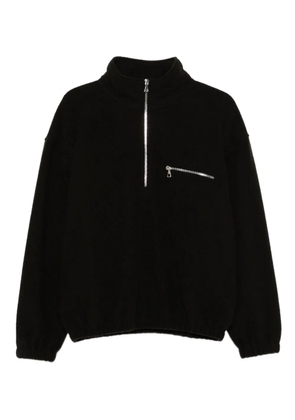 Rier zipped-pocket wool sweater - Green